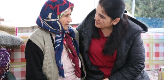 Bayan Yavuz, Engelli ve İhtiyaç Sahibi Ailelere Yaptığı Ziyaretlerini Sürdürüyor