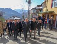 Vali Yavuz, Aybastı’nın Sağlık Mahallesinde Meydana Gelen Heyelanı Yerinde İnceledi