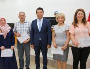 F Klavye Kursuna Katılanlar Sertifikalarını Aldı