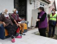 BÜYÜKŞEHİR YAŞLILARI UNUTMADI