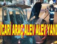 Ordu’da Seyir Halinde Araç Alev Topuna Döndü