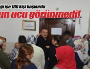 Ordu’da 13 kişilik kadroya 186 kişi müracaat etti