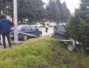 Pikap motosikleti altına aldı:1 ölü