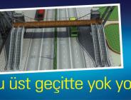 Üst geçide 4 adet yürüyen merdiven bulunacak