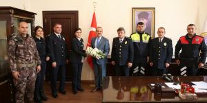 Emniyet Teşkilatından, Vali Yavuz’a Ziyaret