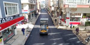 Hacı Hulusibaba Ceddesine Sıcak Asfalt Döküldü