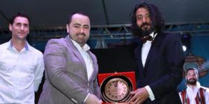 Bekir Aksoy ile müzisyen İrsel Çivit sahne aldı