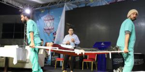 Fatsa Tiyatro Beyaz Perde oyuncuları sahne aldı