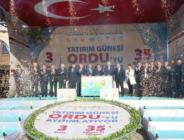 Bakan Eroğlu, Toplu Temel Atma ve Açılış Törenine Katıldı