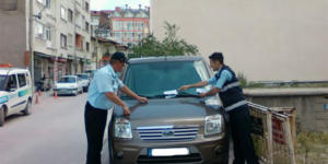 177 Araç sürücüsüne 19 bin tl para cezası verildi