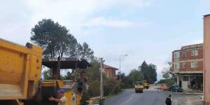 ÇAMAŞ’IN KALBİNE SICAK ASFALT!
