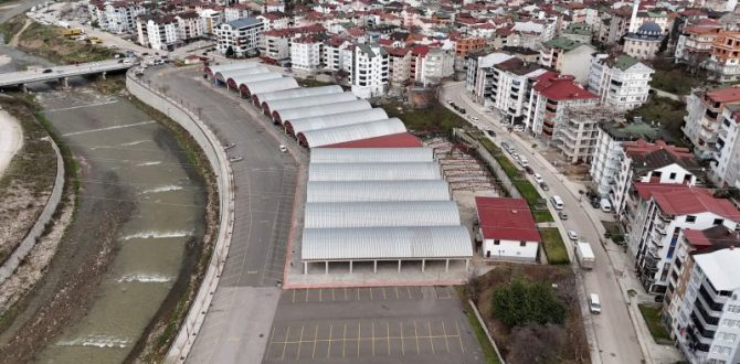 KARADENİZ’İN EN BÜYÜK PAZARINA EK ALAN YAPILIYOR