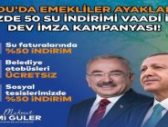 Ordu’da Emekliler Ayaklandı: Yüzde 50 Su İndirimi Vaadi