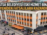 Fatsa Belediyesi Eski Hizmet Binası Yeniden Belediyenin!