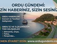Ordu Gündemi Sitesi Ordu’nun Nabzını Tutuyor