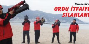 Ordu itfaiyesi silahlandı!