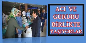 Ordu Valisi gaziler ve aileleriyle bir araya geldi