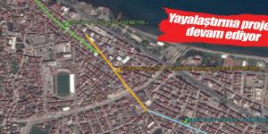 Yayalaştırma projesi devam ediyor